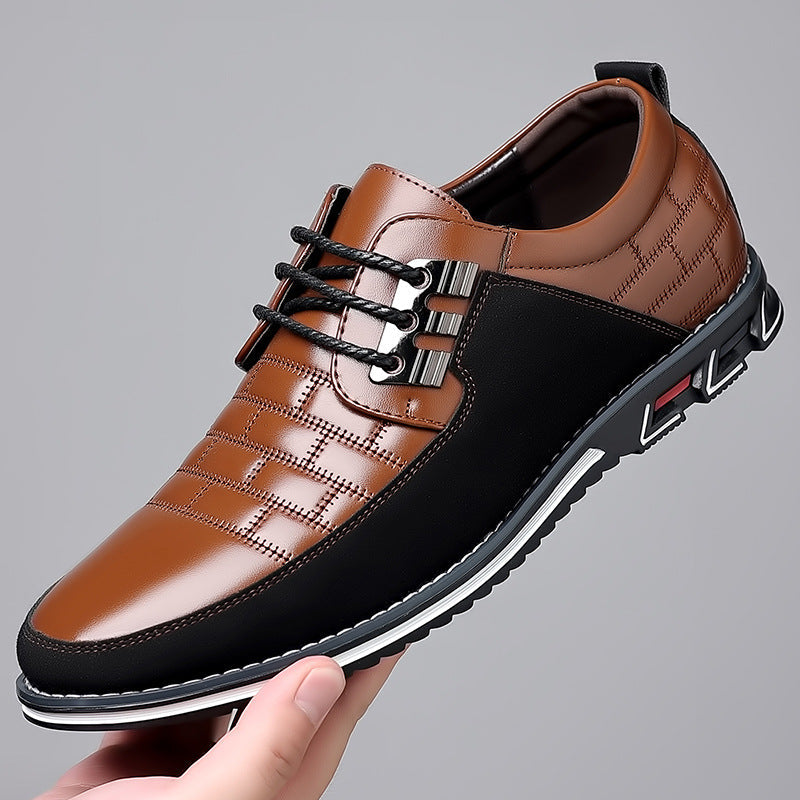 BOSS⢠| ELEGANTE BUSINESS-SCHUHE AUS LEDER