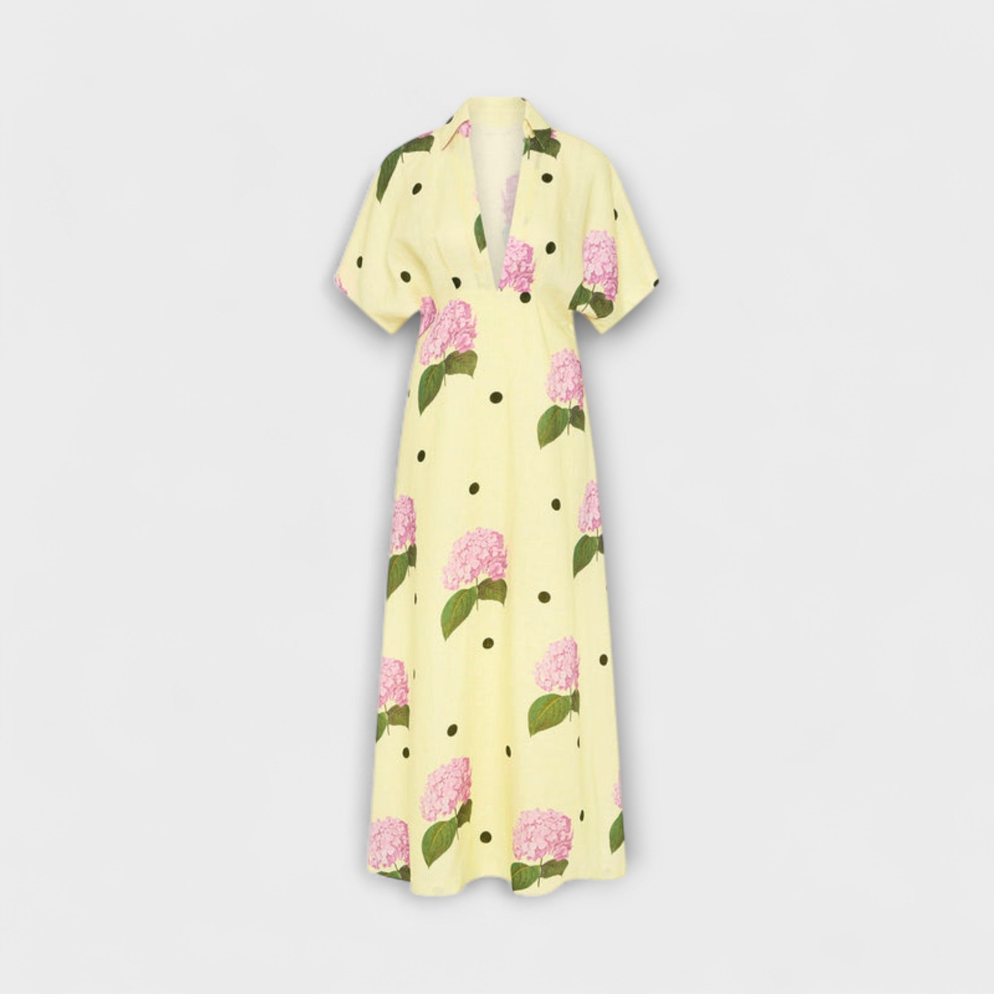 Kayla - Langes FlieĂźendes Kleid