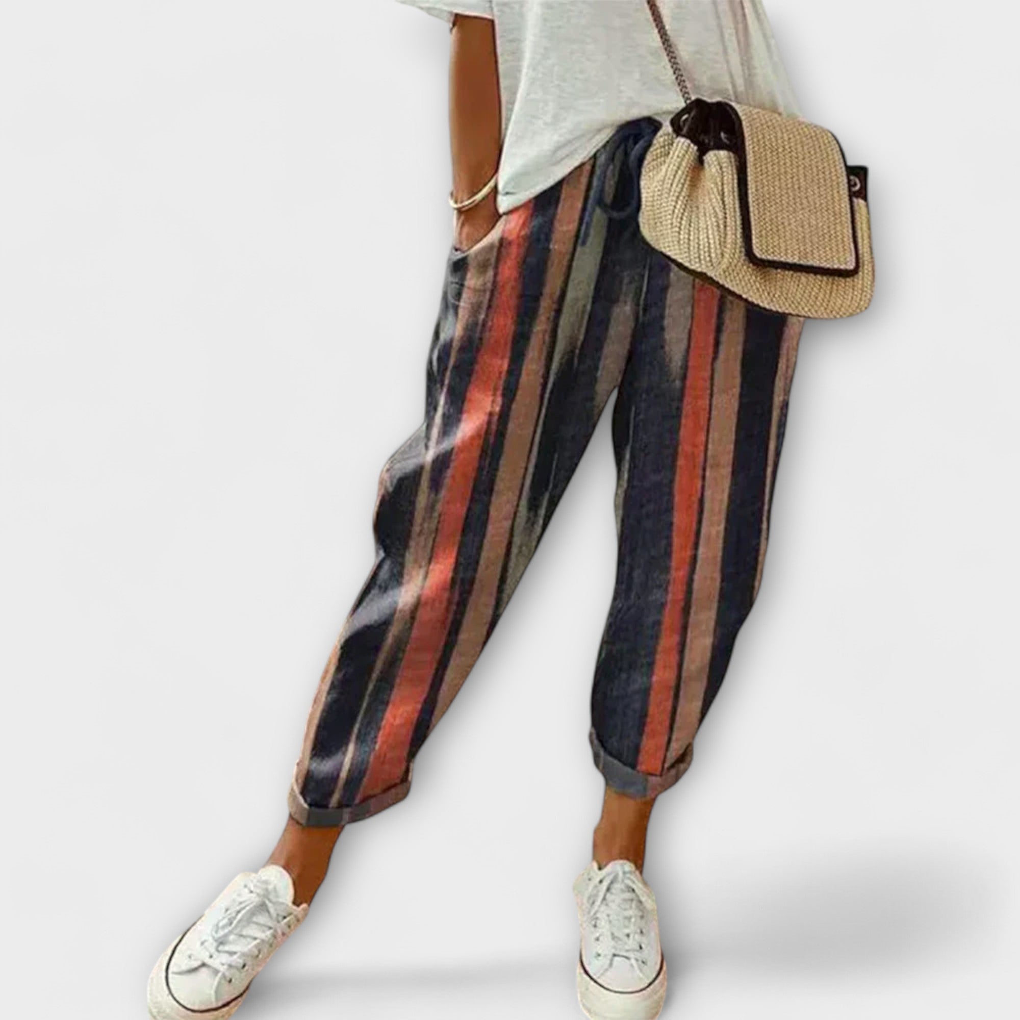 Burga - GemĂĽtliche Baumwoll-Leinen-Hose