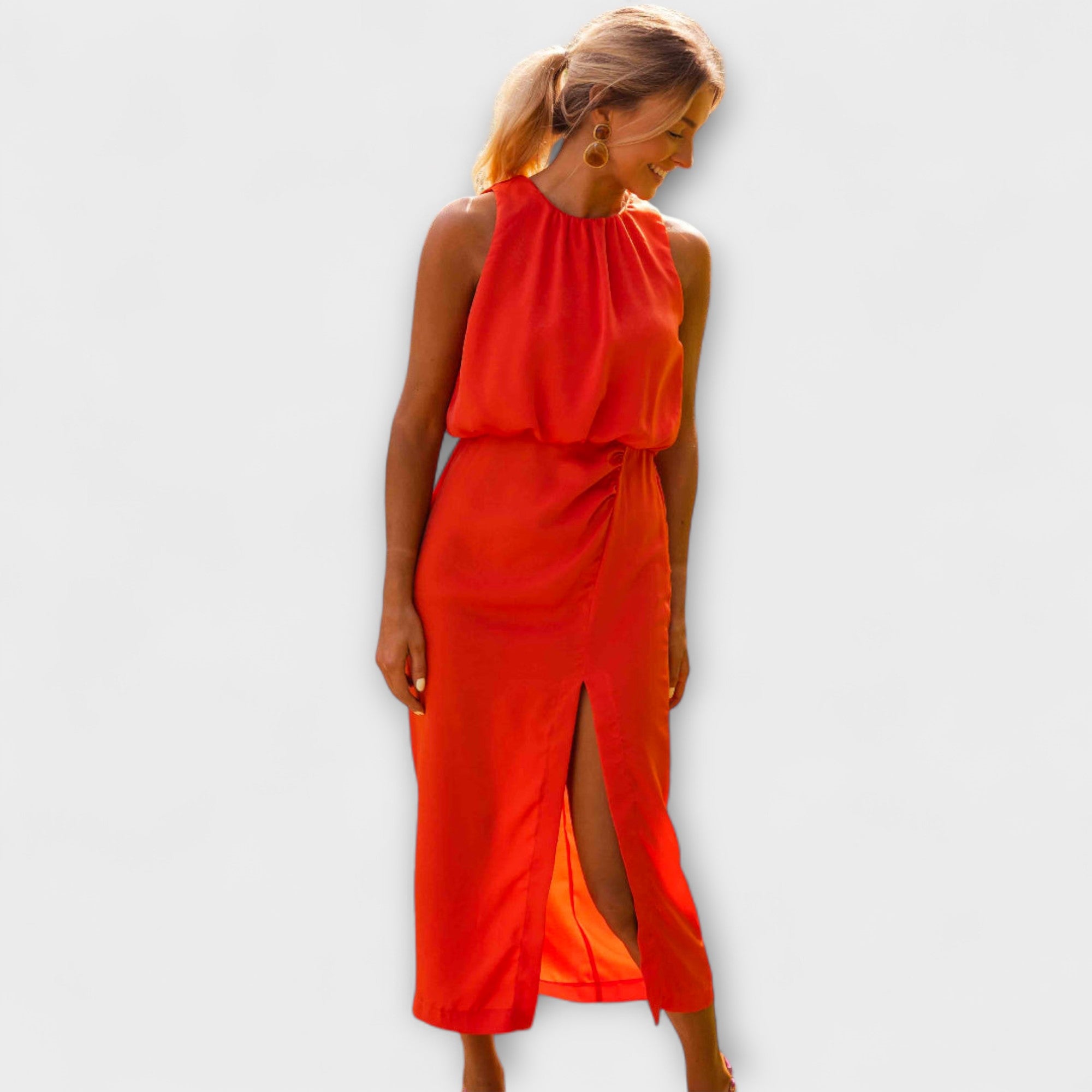 Aurora - Elegantes Midikleid