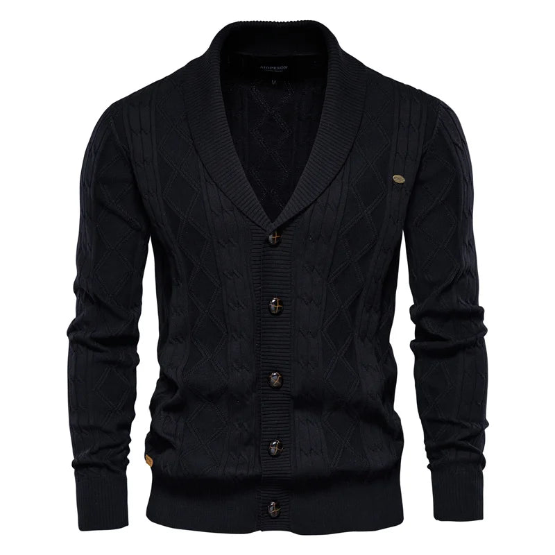 Jeff™ | Eleganter Button-Up Cardigan