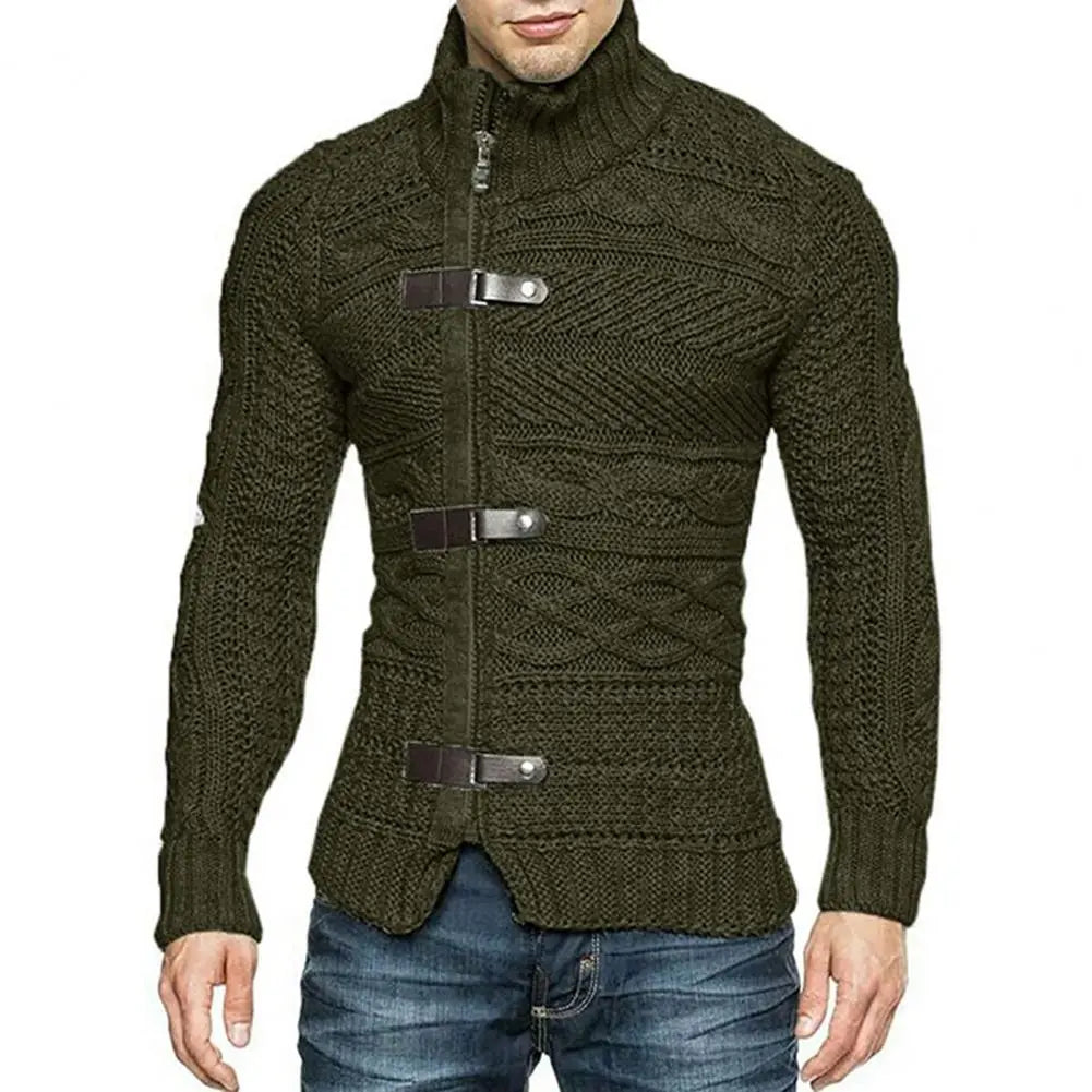 Strickrollkragenpullover für Herren