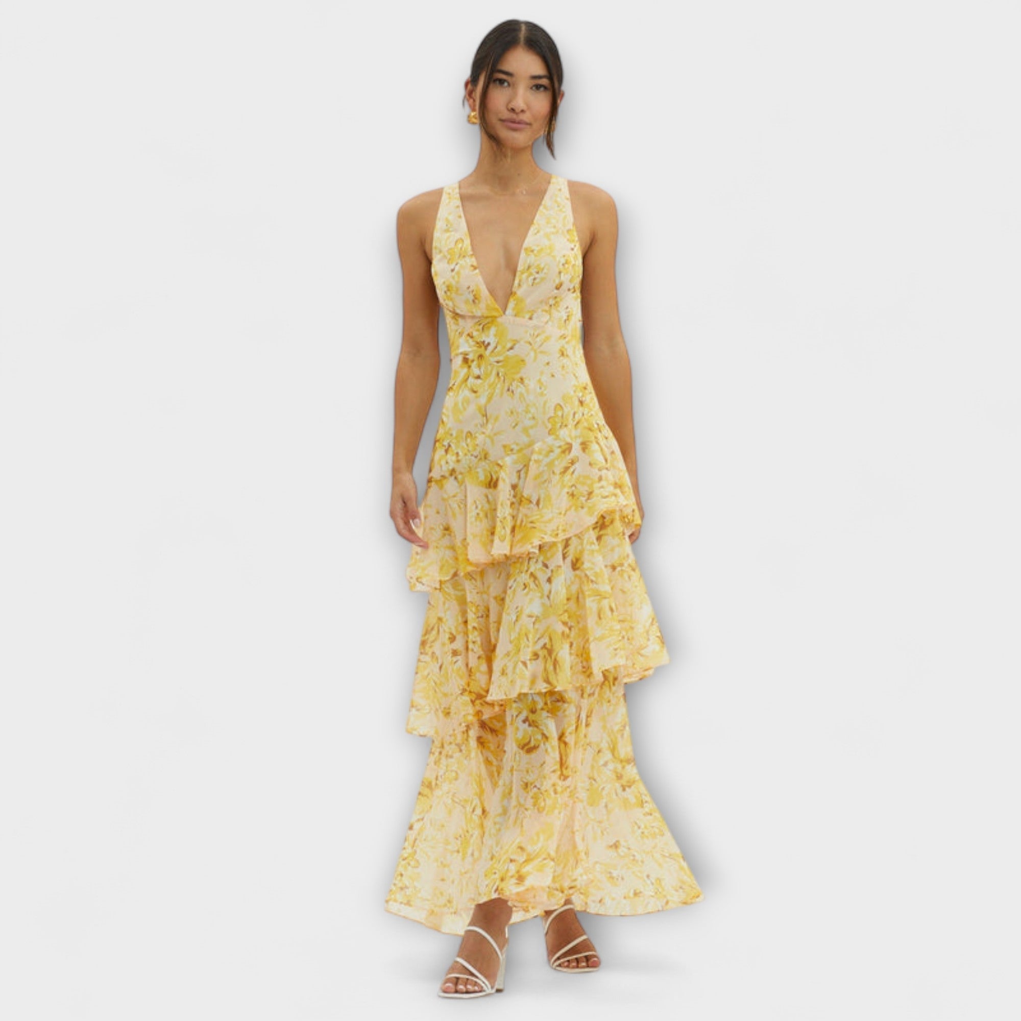 Faye - Bloom Shift Midi Kleid