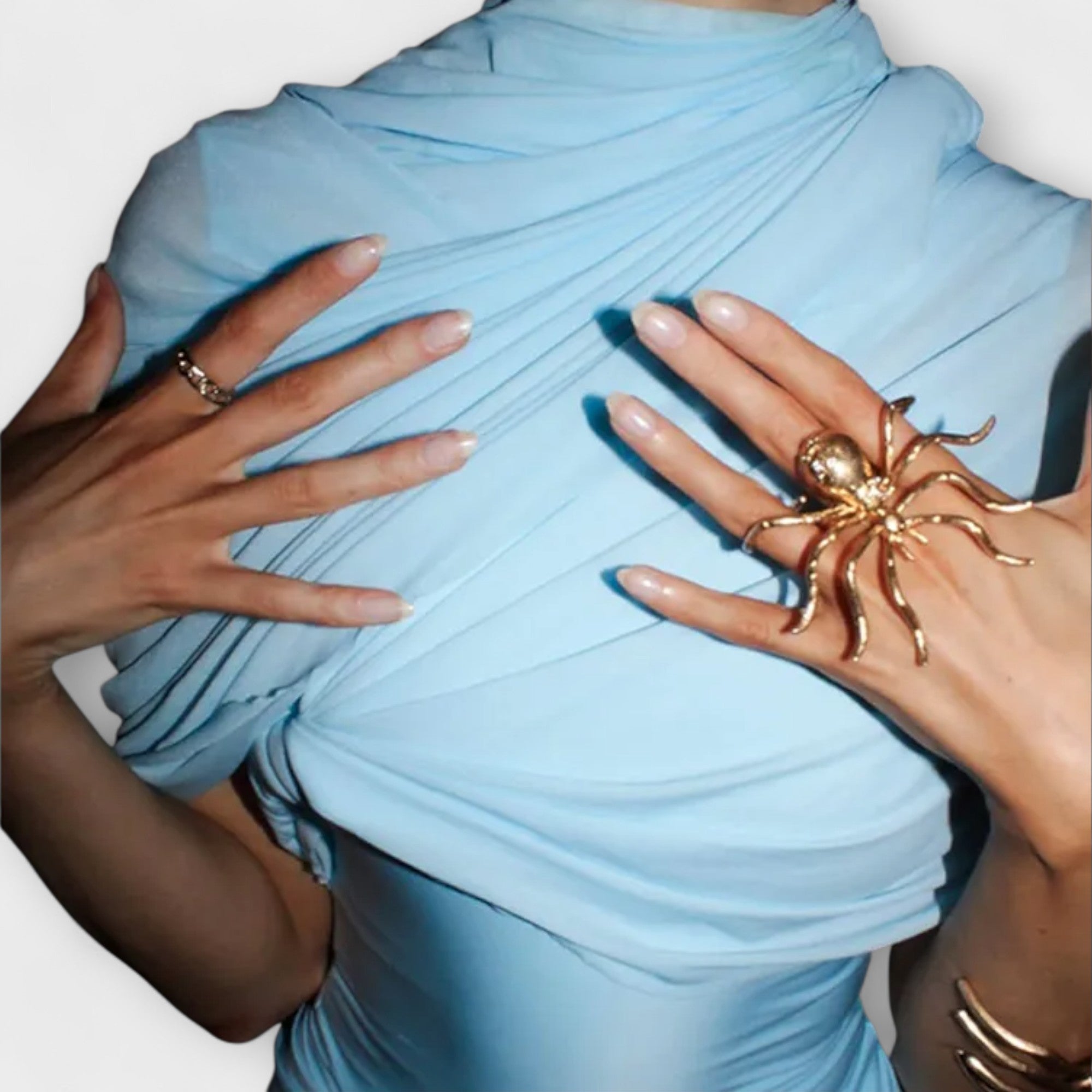 Aurora Kleid mit Rollkragen