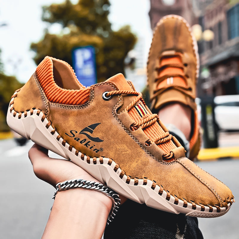 Die Salkin™ Echtes Leder Italienische Schuhe