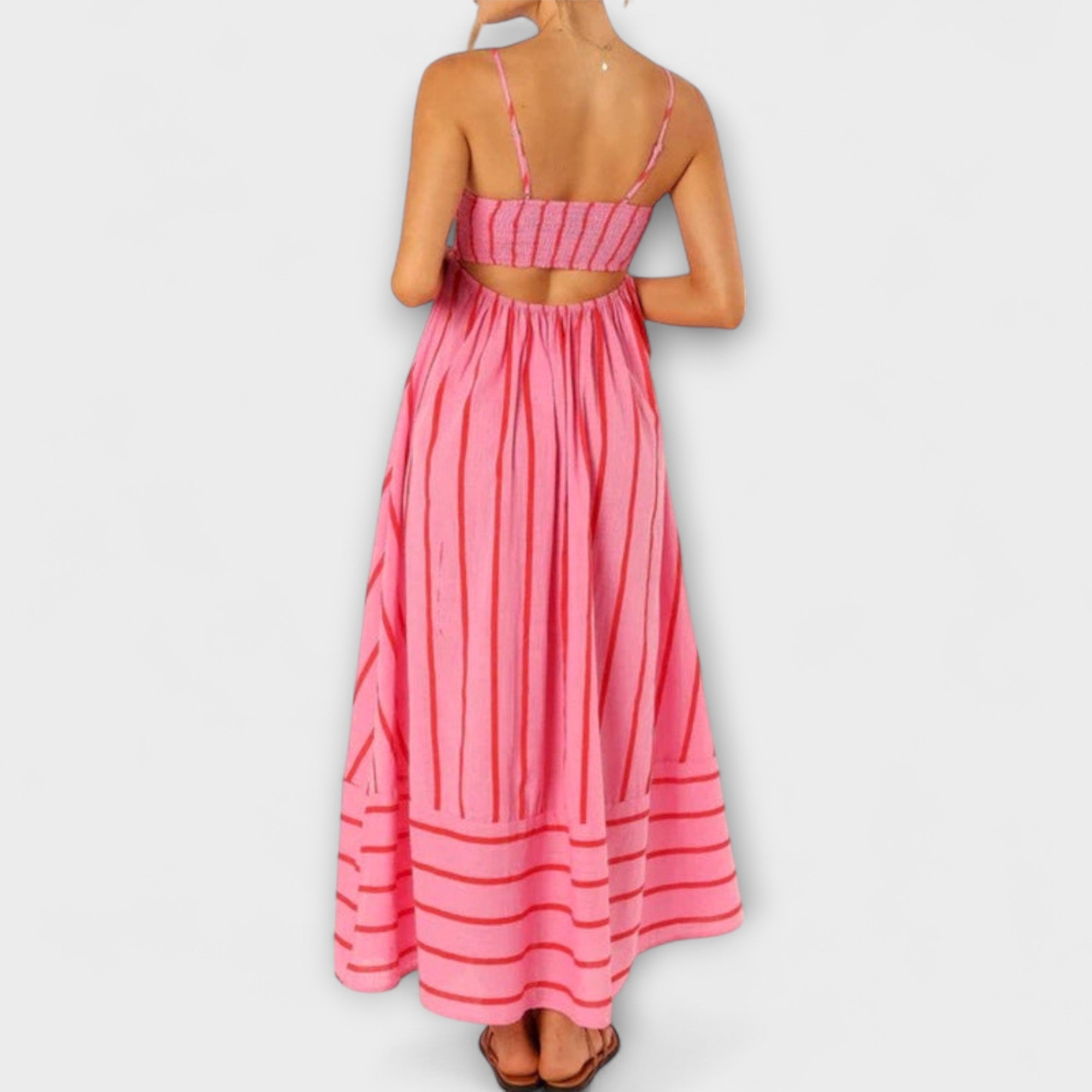 Svea - Maxi-Kleid in Bare Bloom