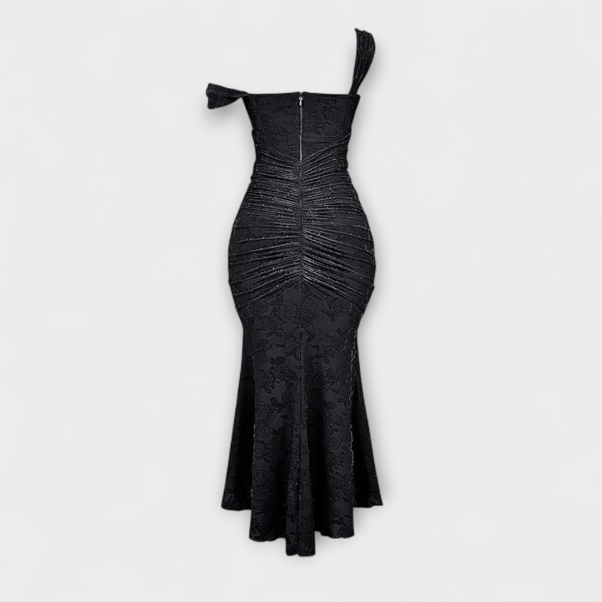 Renske - Langes Kleid mit Eleganten und Raffinierten Korsett