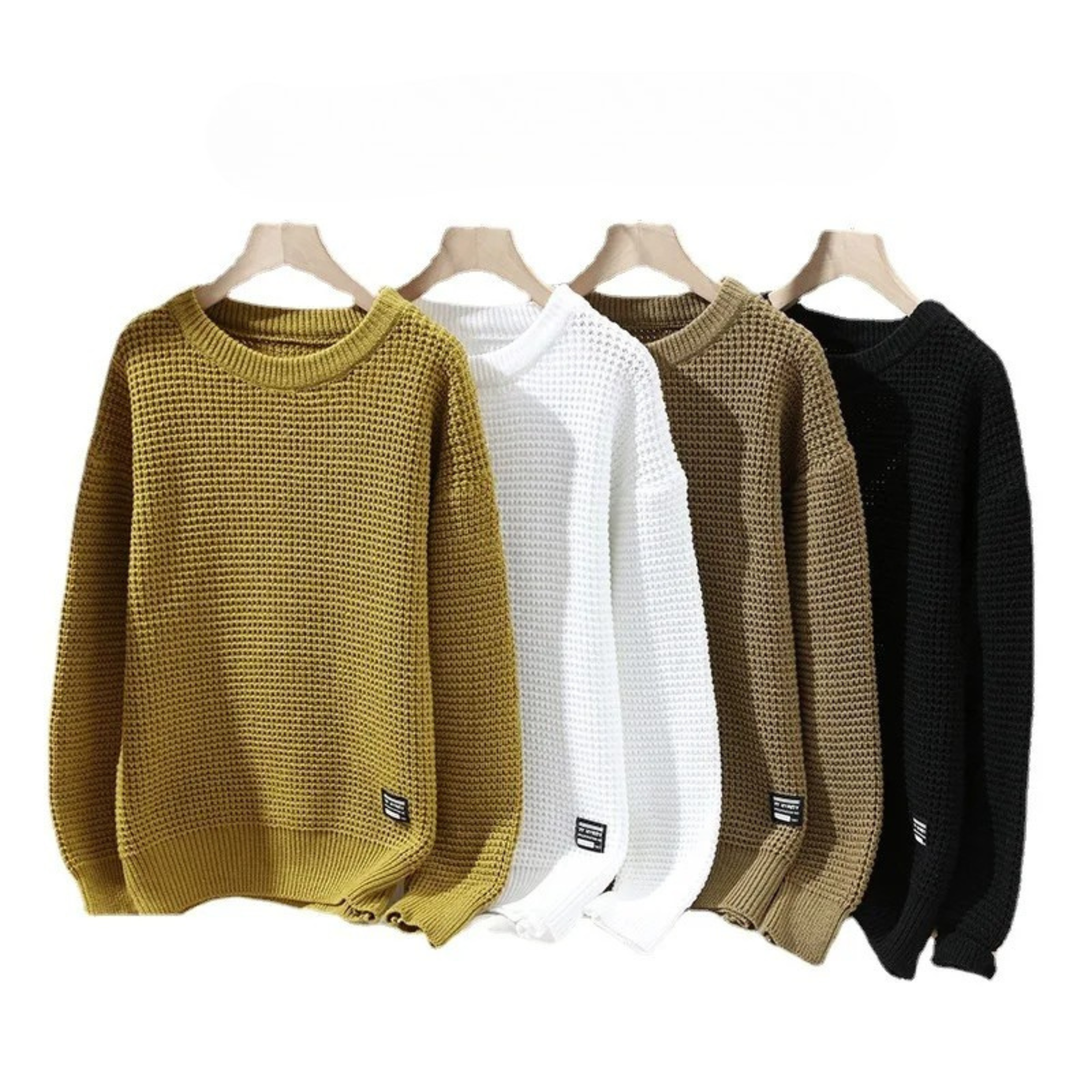 Laurent – Premium-Strickpullover mit Wabenmuster