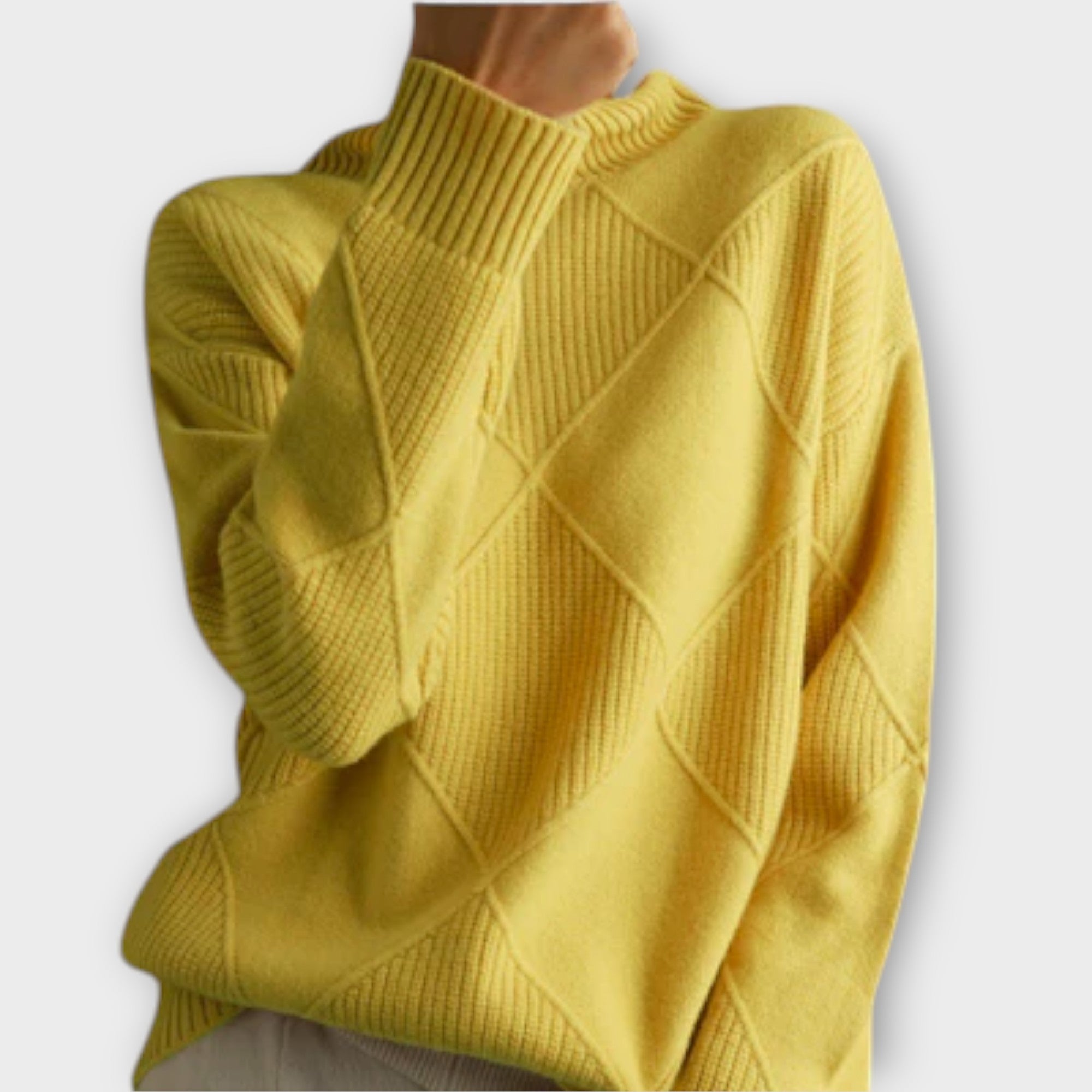 Melanie - Bequemer Rollkragenpullover