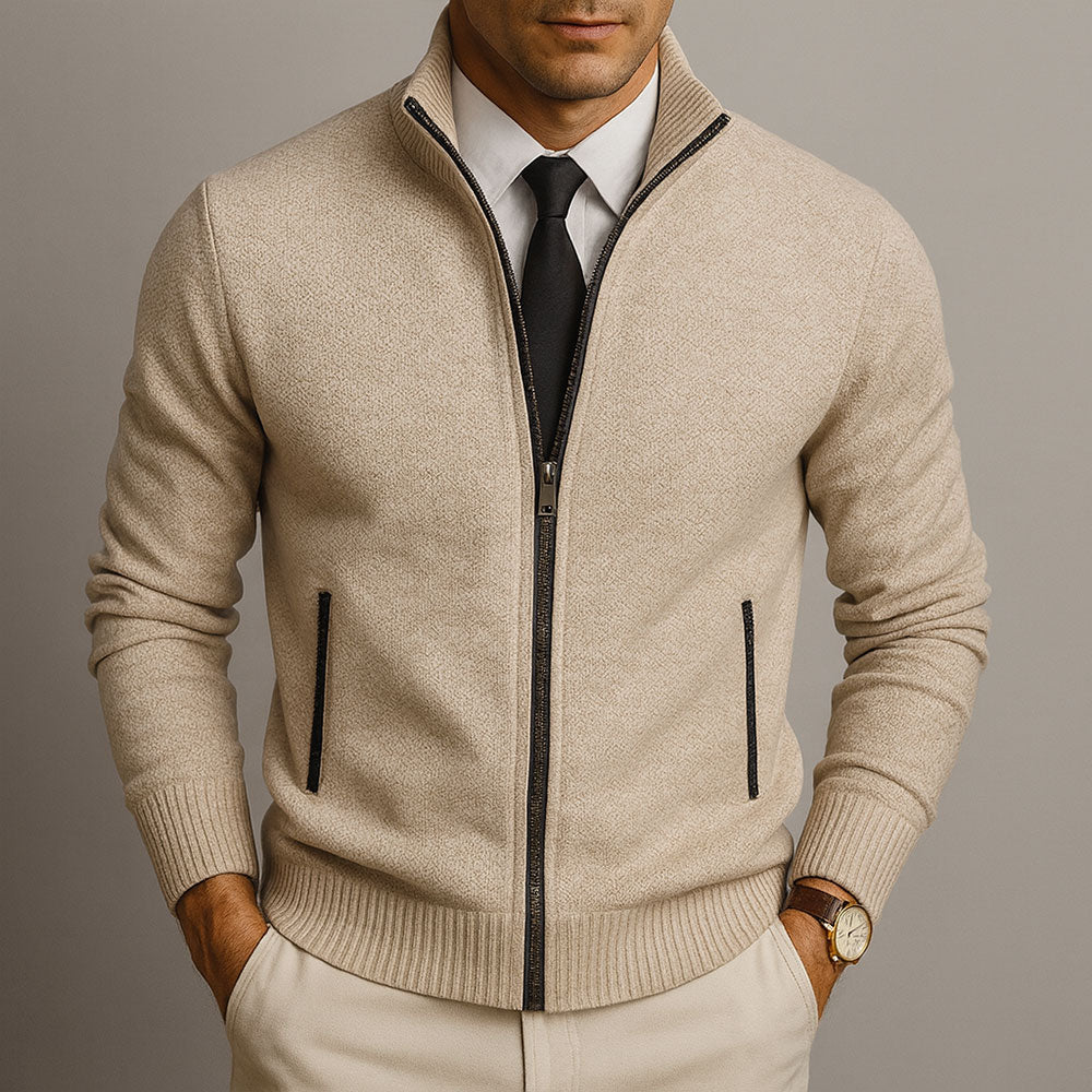 Matteo – Eleganter Merino-Strick-Cardigan