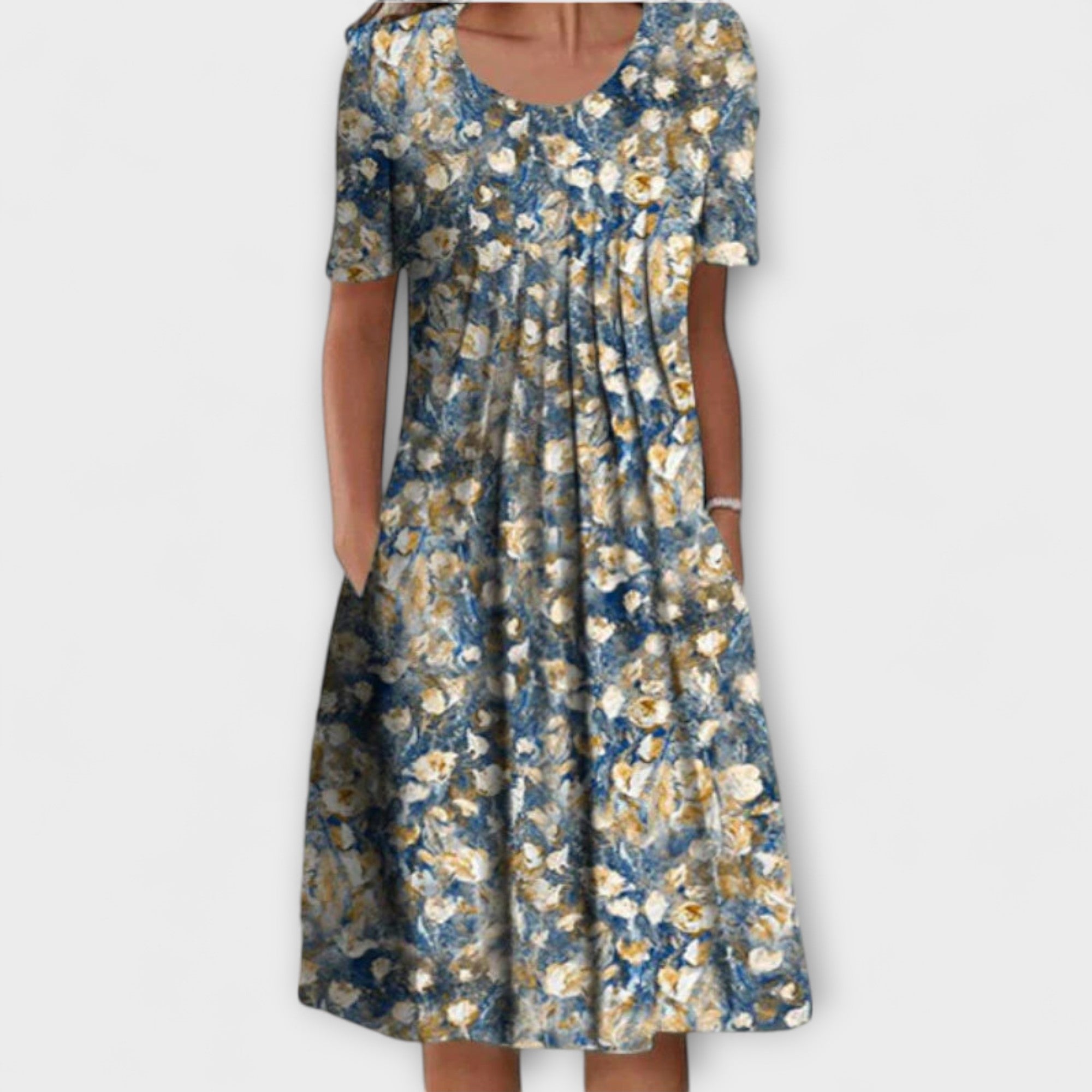 Emelie – Schickes Schichtkleid mit Bauchkontrolle