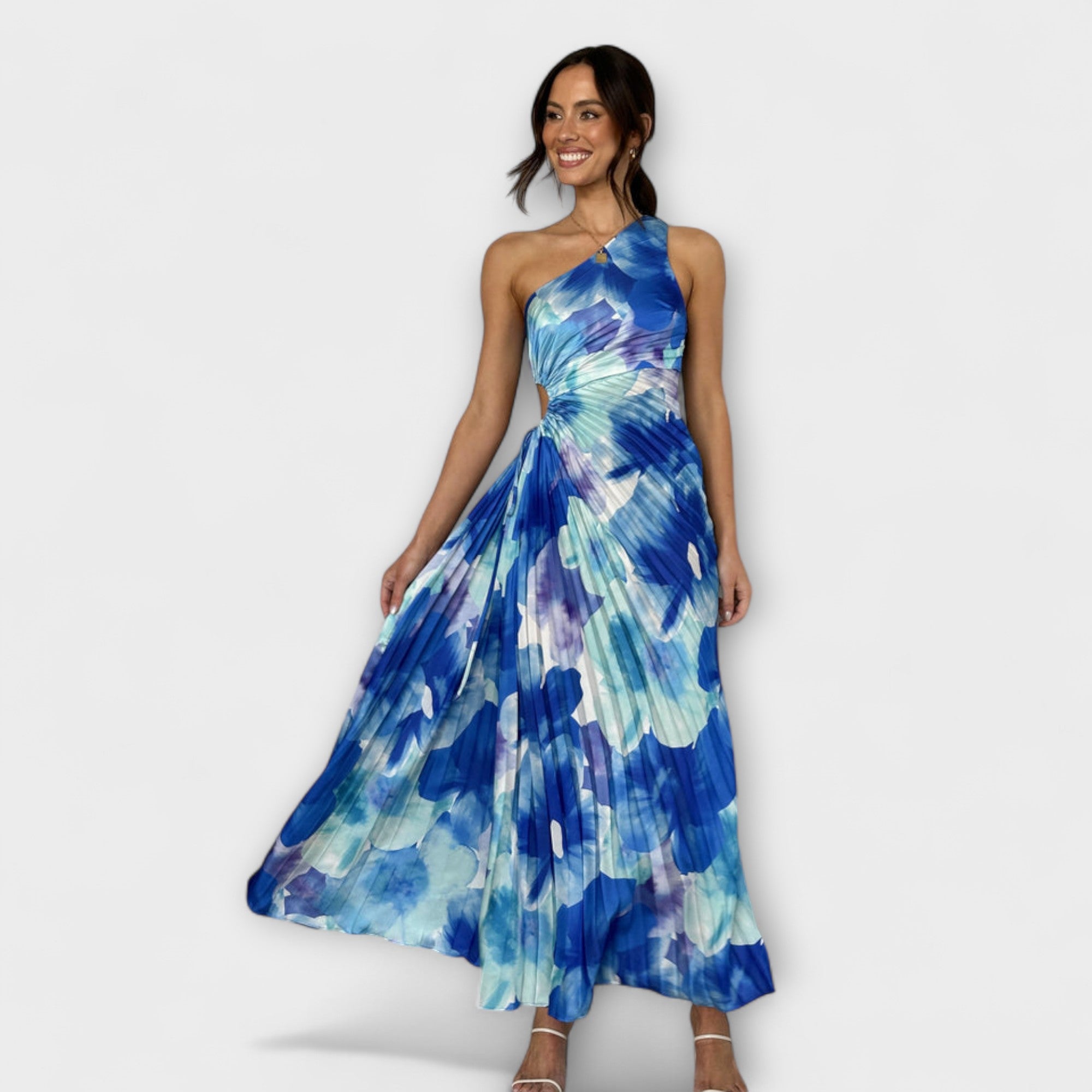 Sienna - Elegantes Cut-Out Maxikleid