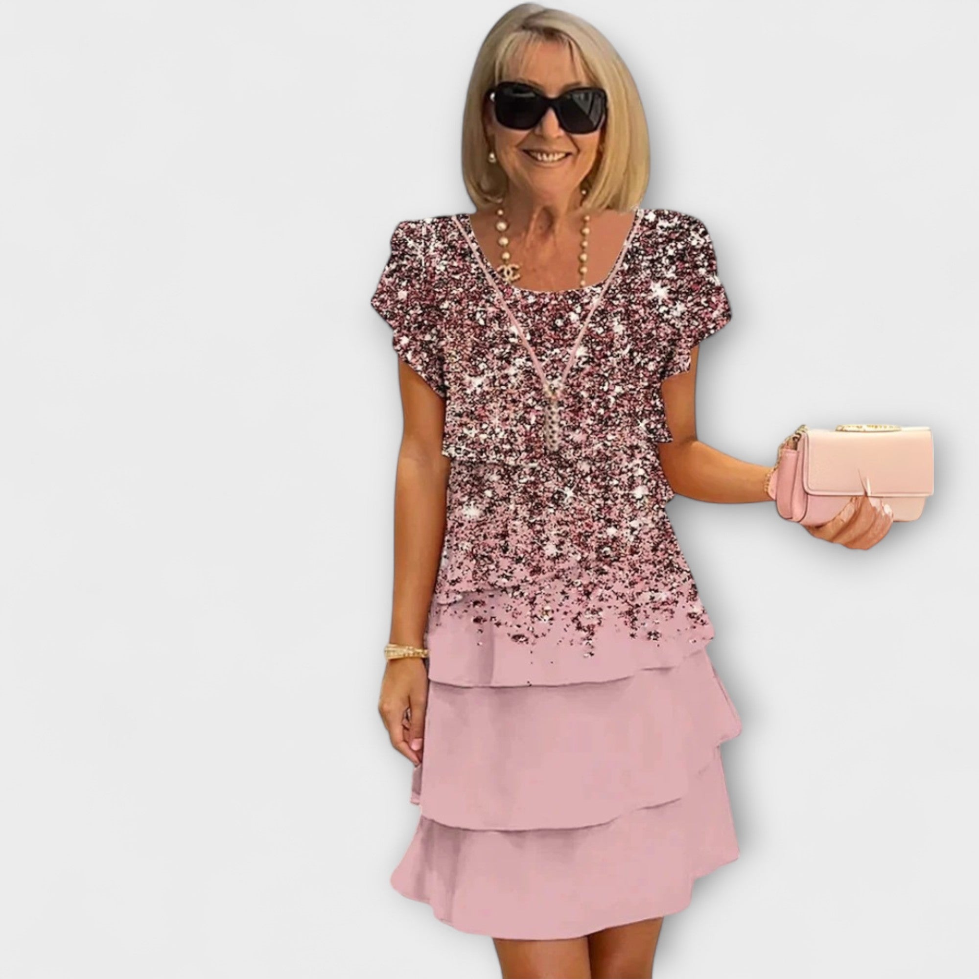 Aurora - Florales Eleganzkleid