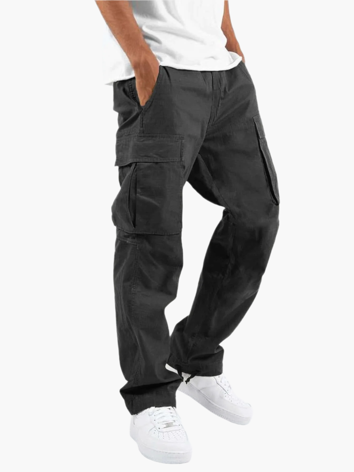 Herren Cargo Hose – Lässige Streetwear mit vielen Taschen für Alltag und Freizeit