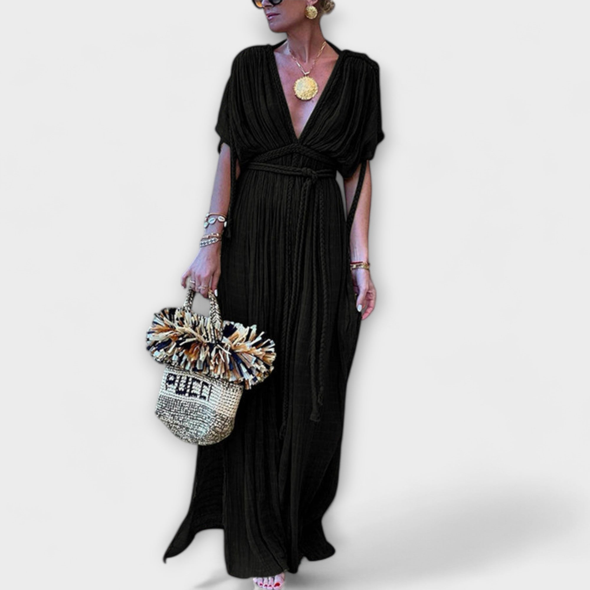 Aurora-Maxikleid im griechischen Stil