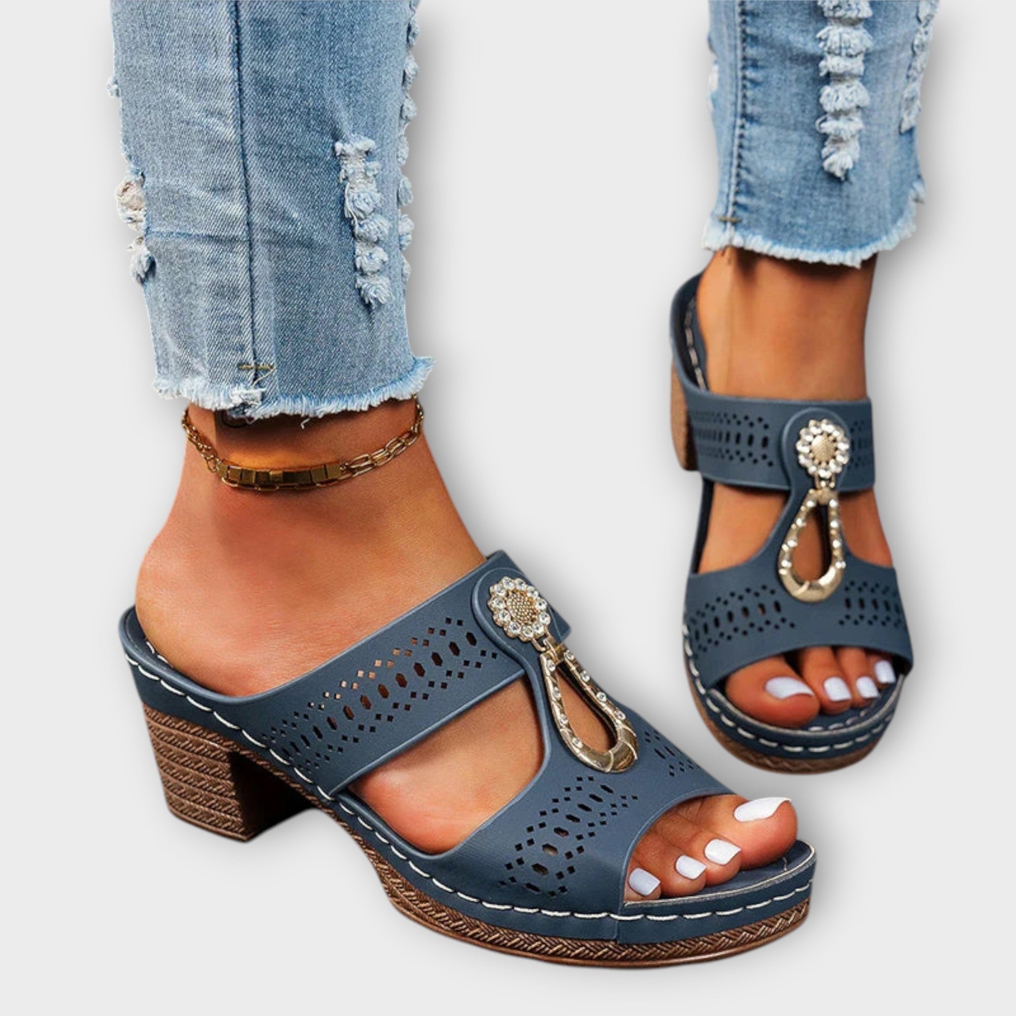 Aurora - Stilvolle und Bequeme Orthopädische Sandalen