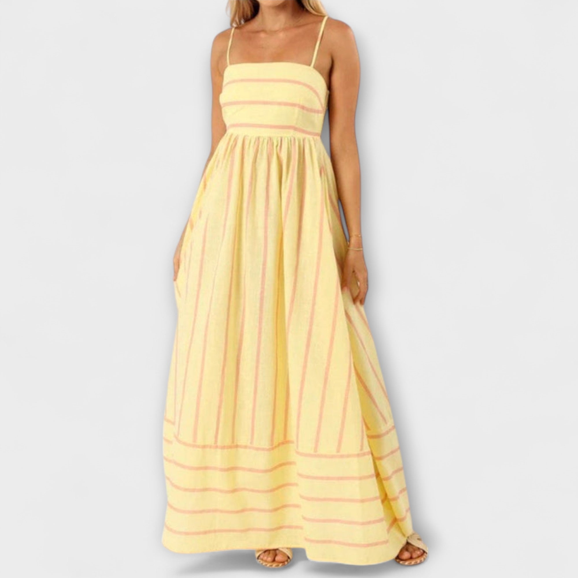Svea - Maxi-Kleid in Bare Bloom