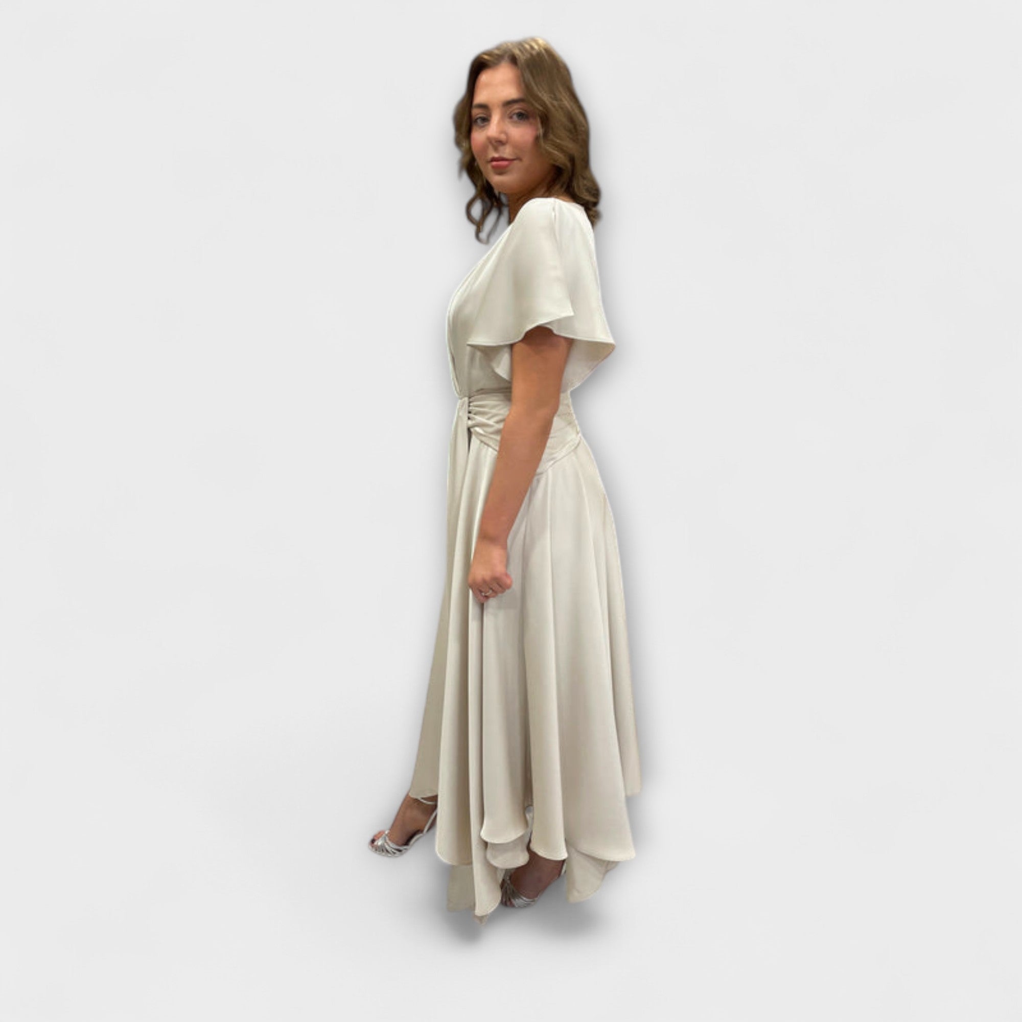 Anni – Maisonel Drapiertes Rockkleid