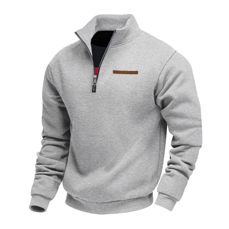 Ludwig – Premium-Halb-Zip-Pullover aus Fleece