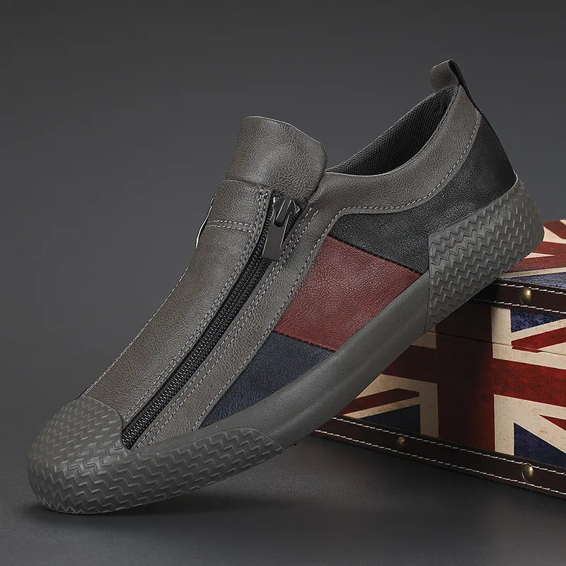 Claude Monet Leder Sneakers