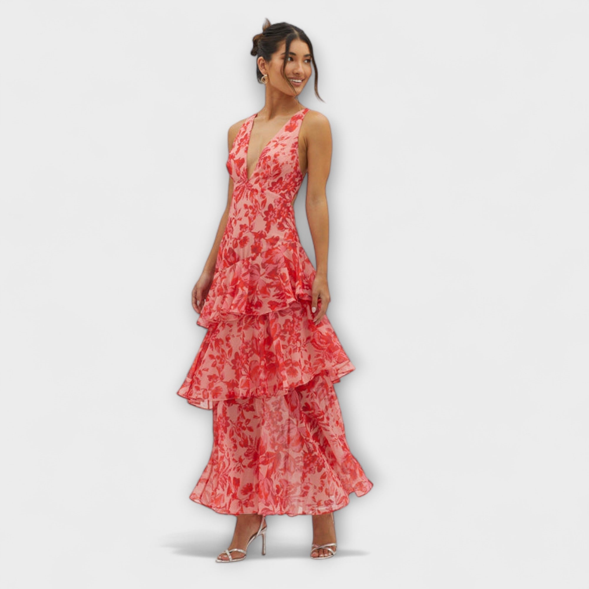 Faye - Bloom Shift Midi Kleid