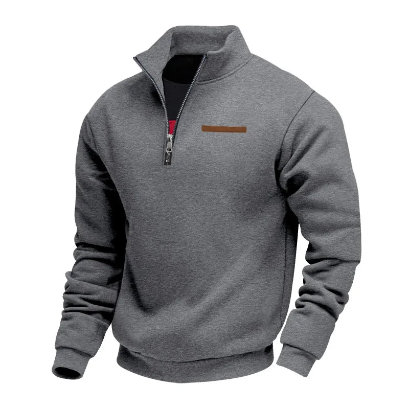 Ludwig – Premium-Halb-Zip-Pullover aus Fleece