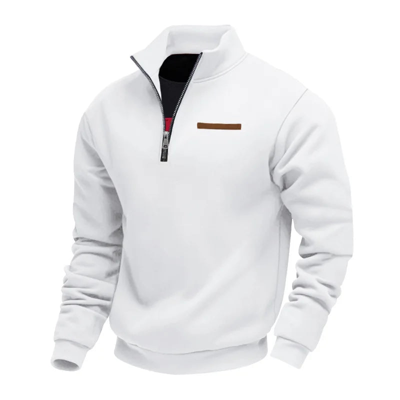 Ludwig – Premium-Halb-Zip-Pullover aus Fleece