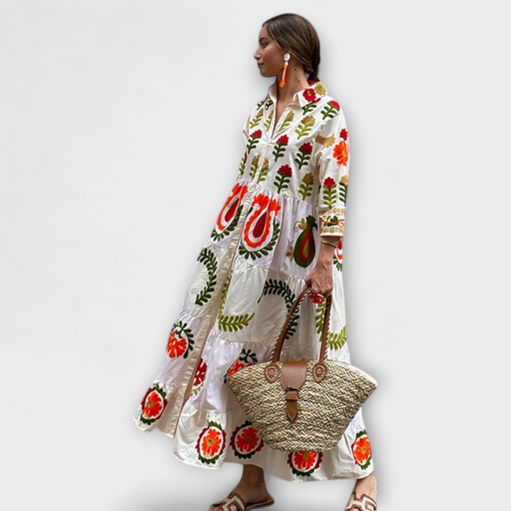 Diona - Anmutiges Blumenkleid