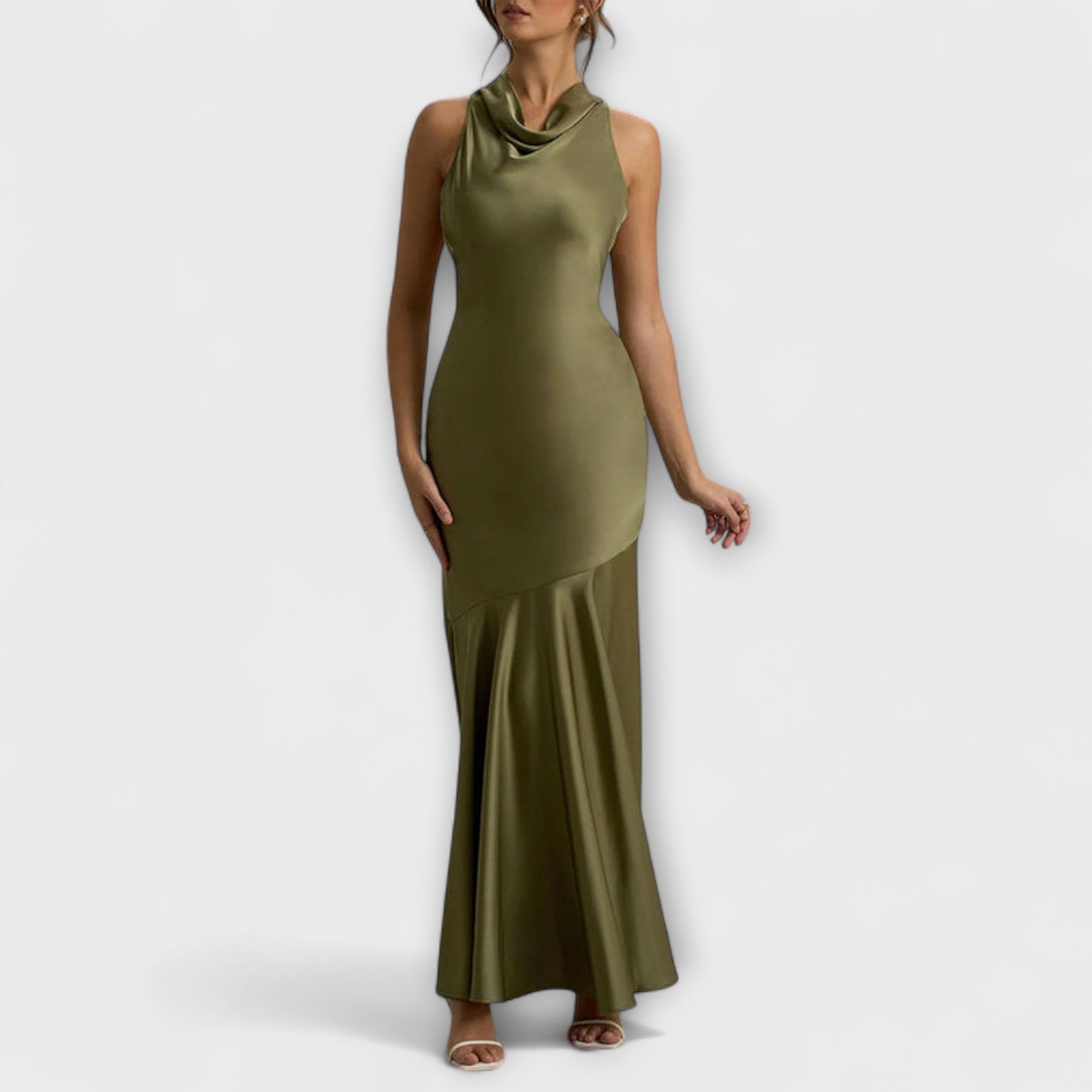 Lennon - Elegantes Maxikleid aus Satin