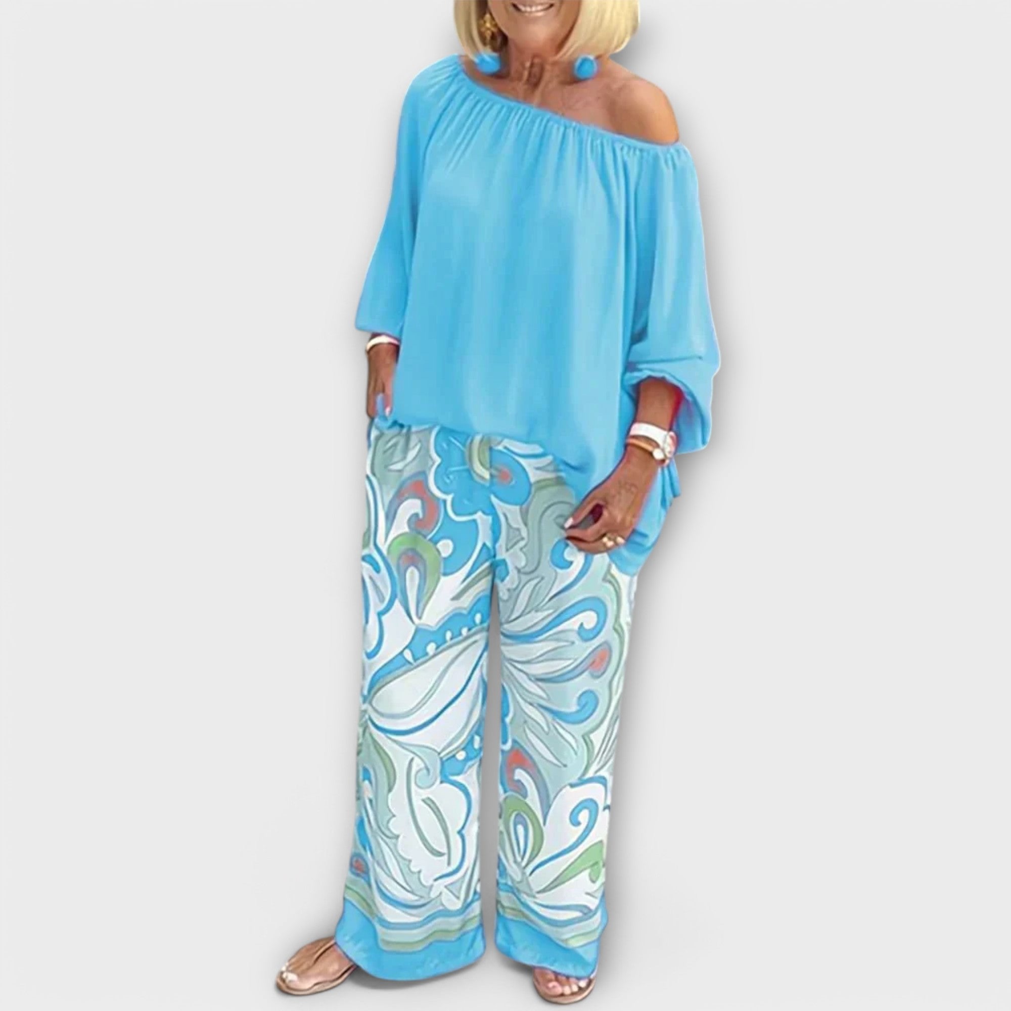 Yesenia - Lässiges Zweiteiliges Set