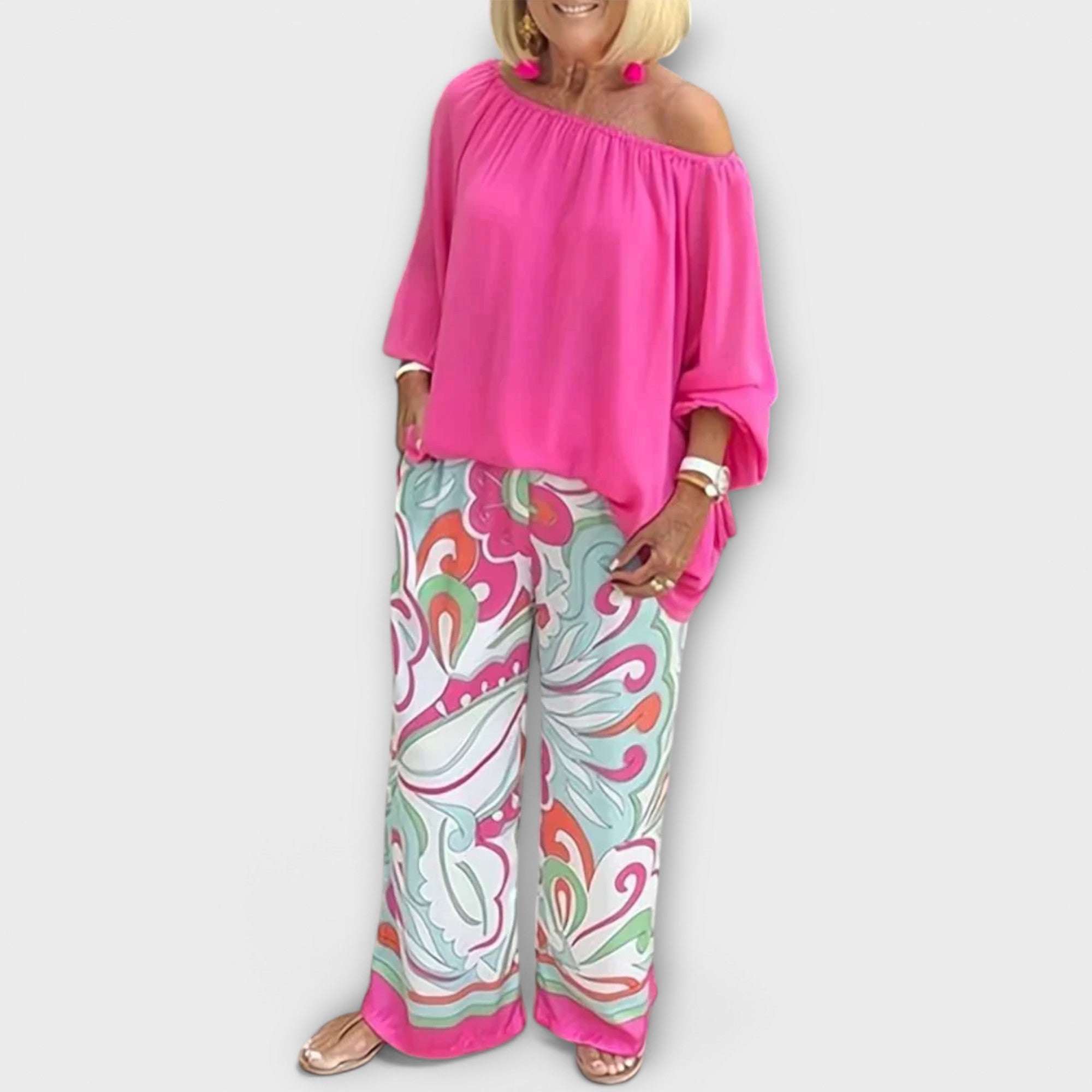 Yesenia - Lässiges Zweiteiliges Set